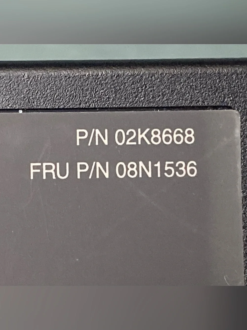 IBM ThinkPad 02K8668 02K8669 T20 T22 T23 A20 A22 A30 A31 R31 X20 X30 08N1536
